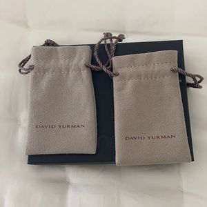 Two David Yurman pouches